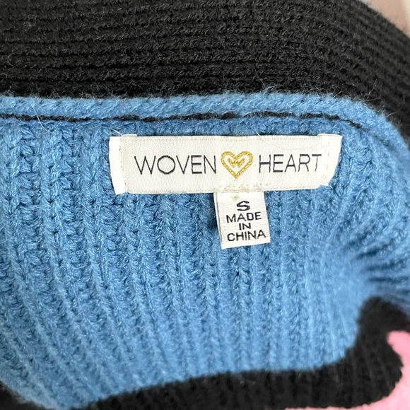 Woven Heart Multi-Colored Striped Duster Cardigan - Picture 3 of 3